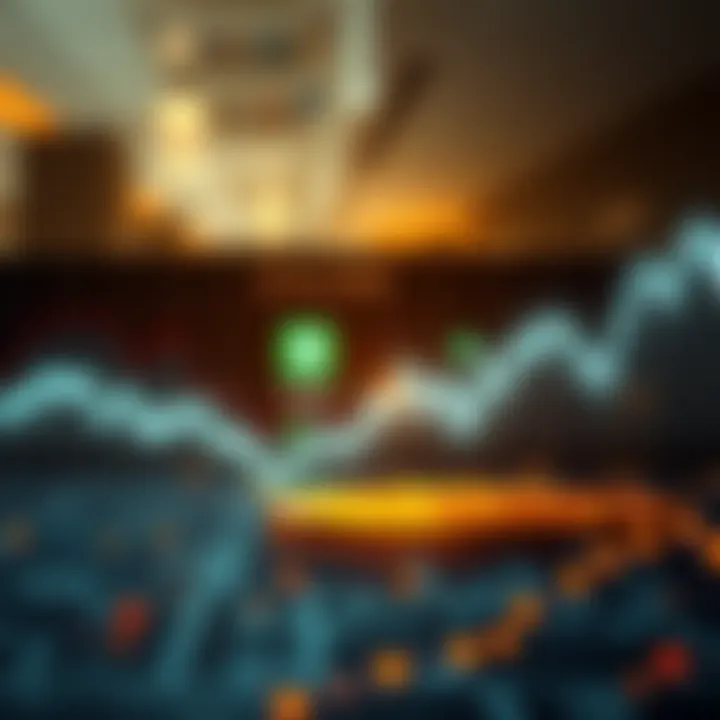 A graph showing Bitcoin's price declining below $110,000 with a backdrop of U.S.-China trade tensions