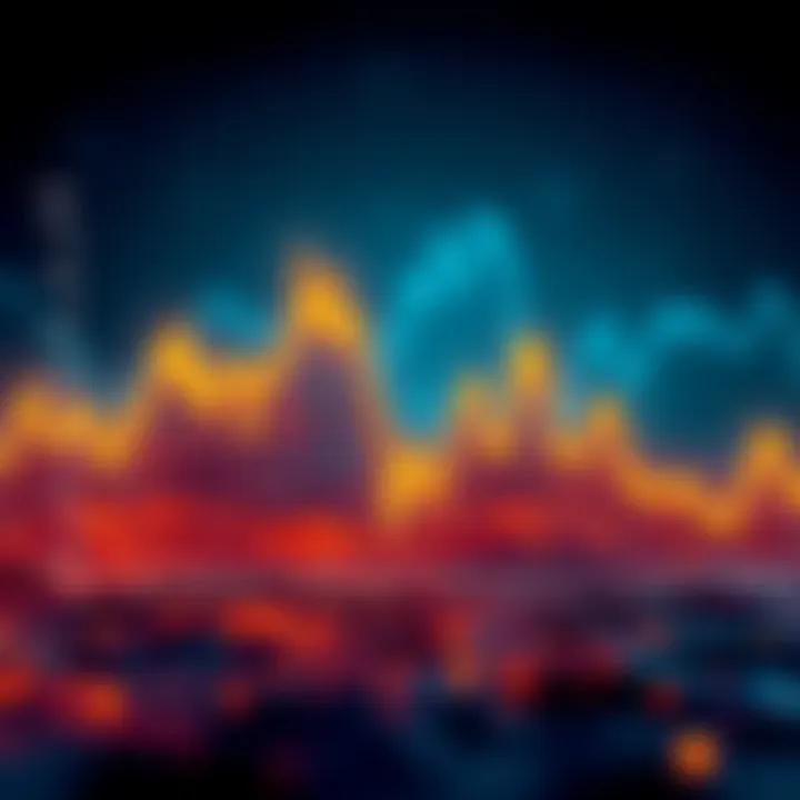 A graph showing a decline in Bitcoin's value over time, with noticeable downward spikes.