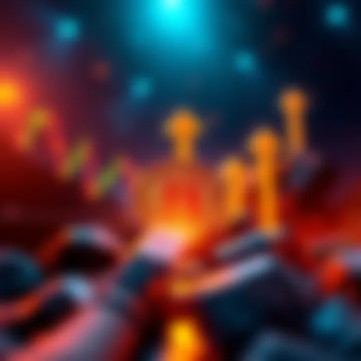 A graphic showing Bitcoin's price reaching $10 million with charts and upward arrows