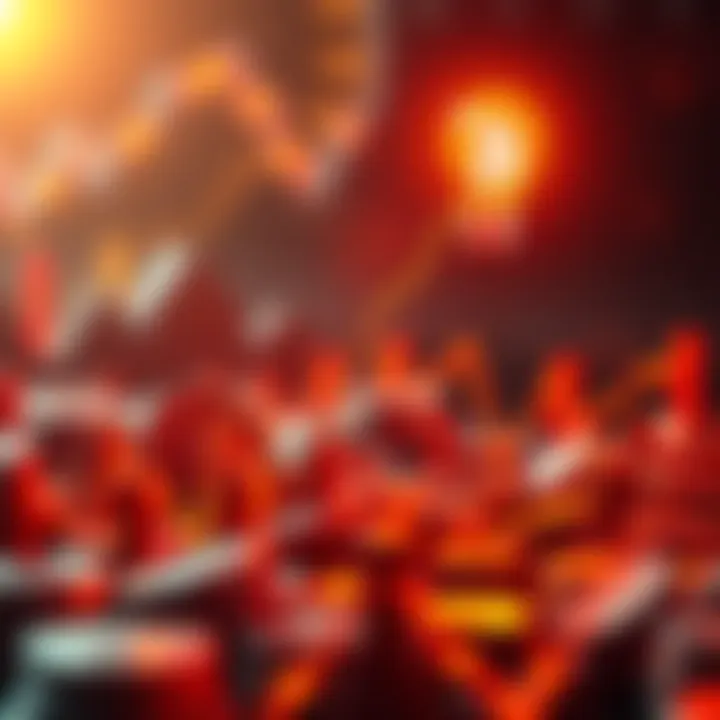 Bitcoin Price Predictions A graph showing the rising trend of Bitcoin prices with a lightbulb symbolizing optimism.