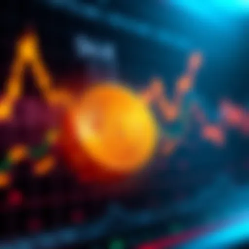 A graph showing Bitcoin's price reaching 94K with fluctuating market trends in the background.