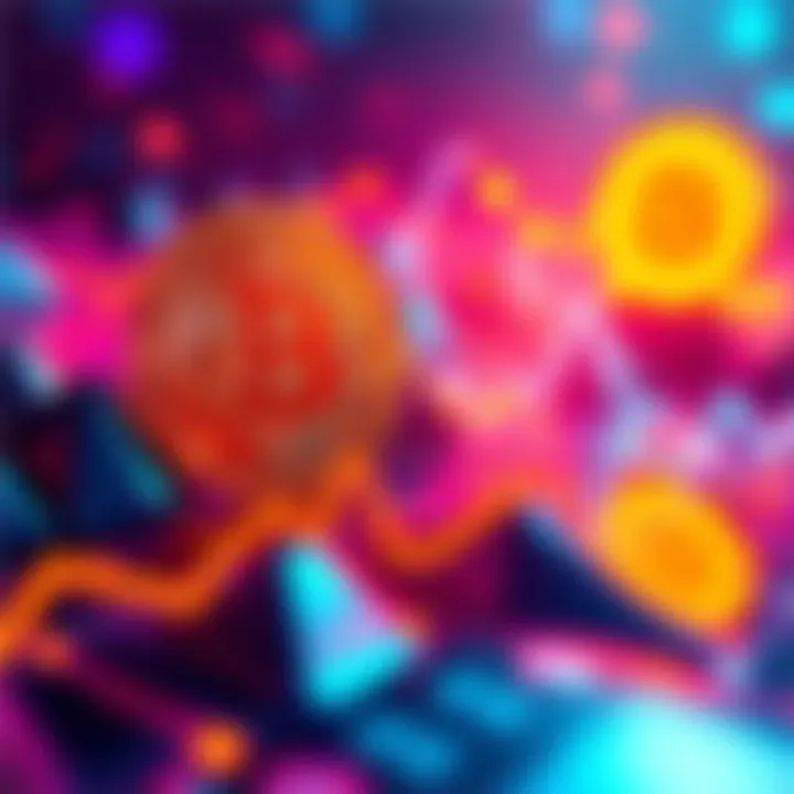 Graph showing Bitcoin price rising to $73,000 with an upward trend line