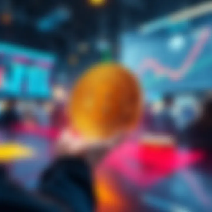 Bitcoin's price rising above $80,000, with liquidations affecting short traders in the background.