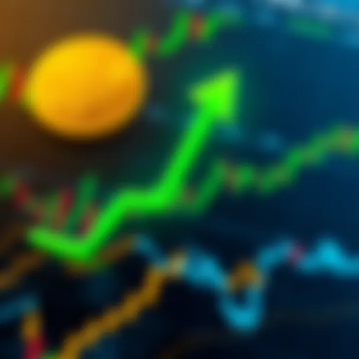 Bitcoin Price Surge A graphic showing Bitcoin's price rising above $80,000 with a green upward arrow and market charts in the background.
