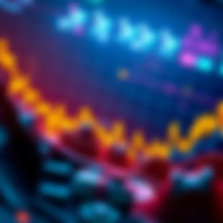 A chart showing Bitcoin's price rising sharply, highlighting recent gains and market activity.