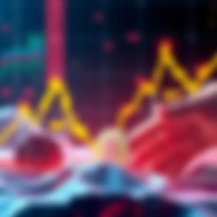 Graph showing Bitcoin price rising towards $97,000 with optimistic market indicators