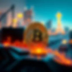 A graphic showing Bitcoin's rise from $9,000 to $90,000 with arrows indicating growth