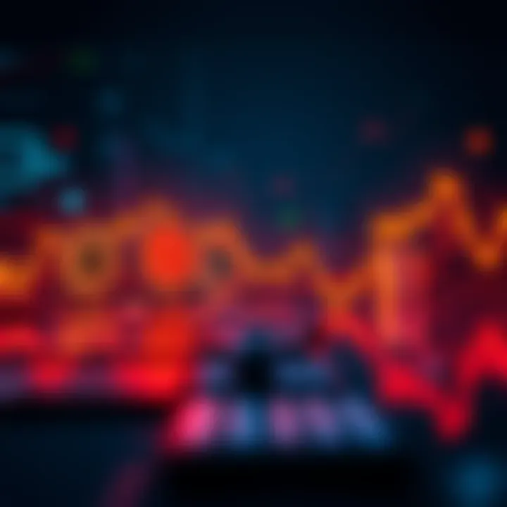 Graph showing fluctuating Bitcoin prices with a potential rise to 1M and a drop to 80%