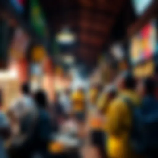 People discussing Bitcoin initiatives in a Zanzibar market