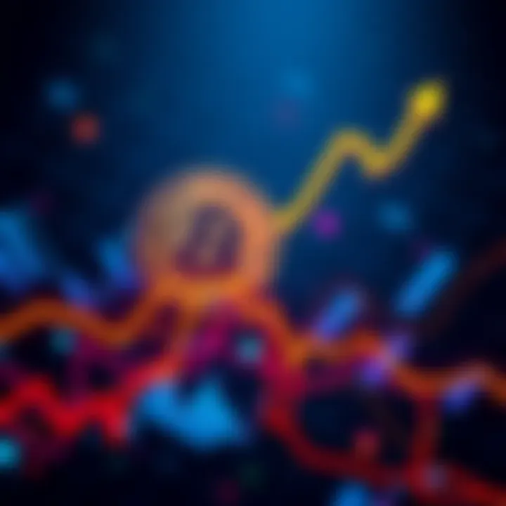 A visual representation of Bitcoin prices climbing after a dip, highlighting the recent surge toward 130K.