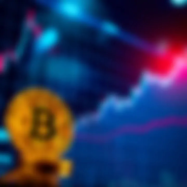 Bitcoin and Stocks on a Chart A financial graph showing Bitcoin price trends alongside MSTR stock prices, highlighting the risk of BTC sales.