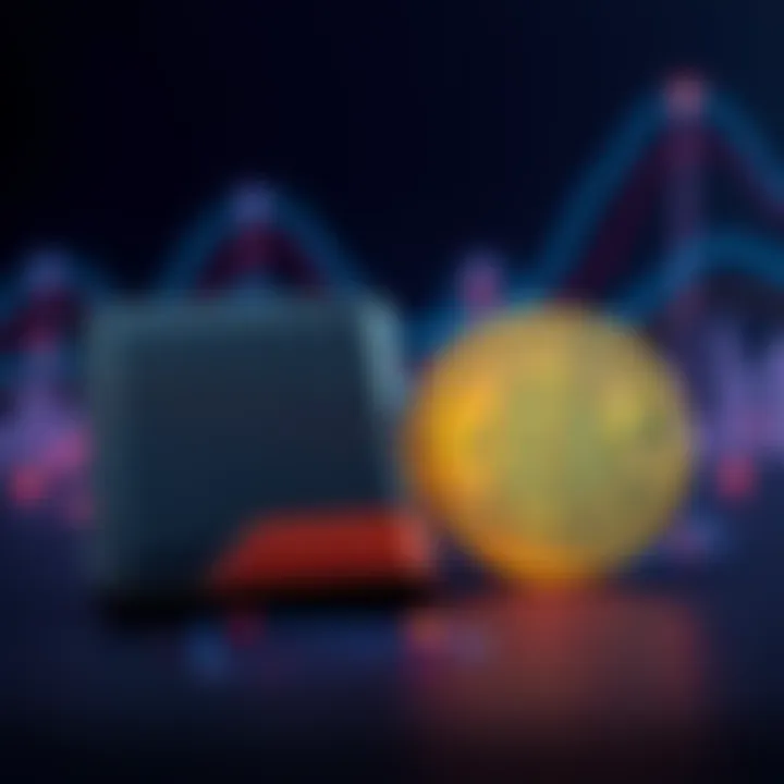 A sleek cold storage wallet displayed next to a digital representation of Bitcoin, highlighting security techniques.