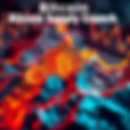 A visual representation of Bitcoin's supply reaching low levels with a graph indicating oversold conditions and potential price recovery.