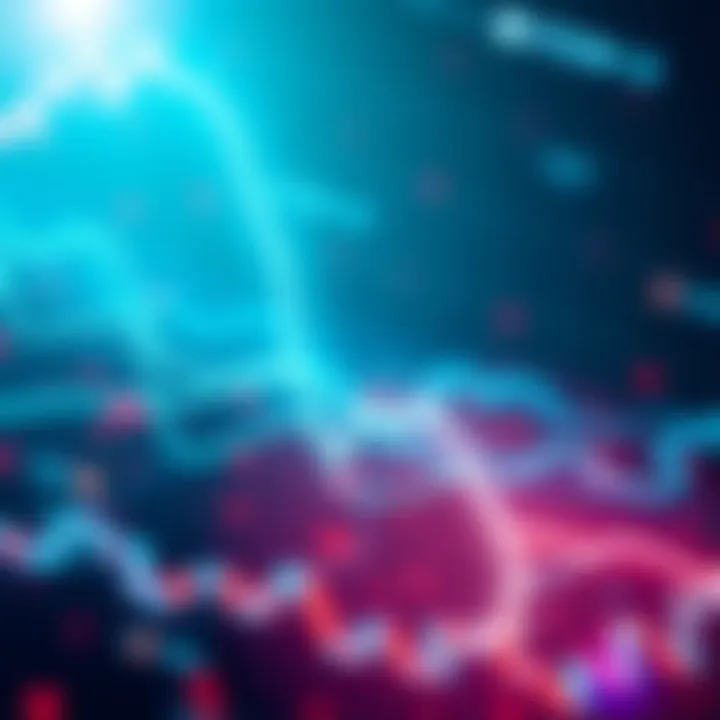 A graphic showing a declining trend in Bitcoin supply on exchanges, illustrating the impact on the cryptocurrency market.