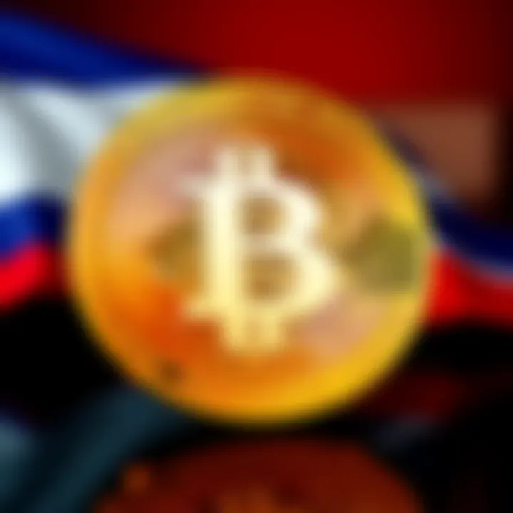 A Bitcoin symbol with the Thai flag in the background, representing Thailand's new 0% capital gains tax on Bitcoin transactions.