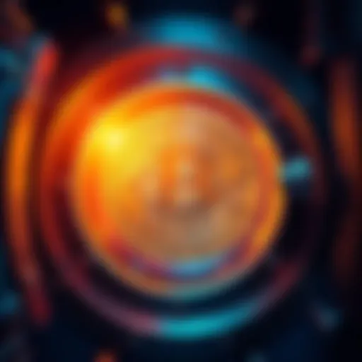 Illustration of a Bitcoin locked in a secure vault, representing multi-year timelocks and inheritance plans.