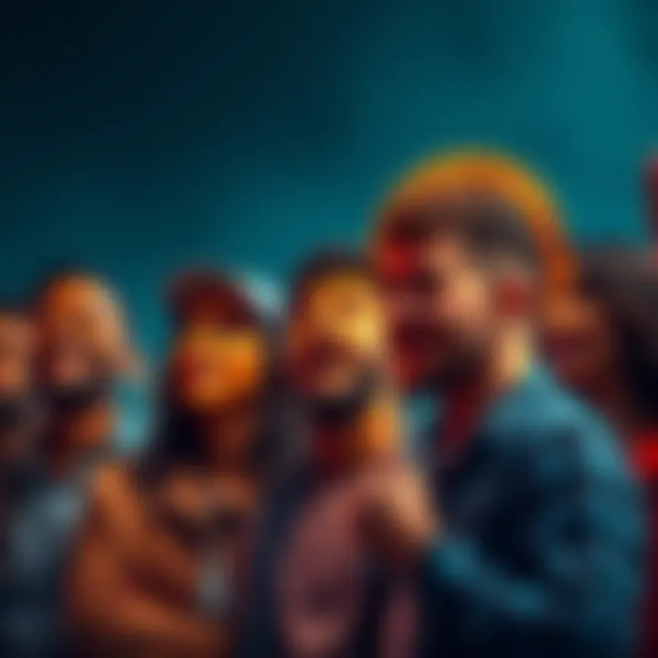 A group of people sharing stories about their change in attitude towards Bitcoin, showing expressions of excitement and hope for the future of digital currency.