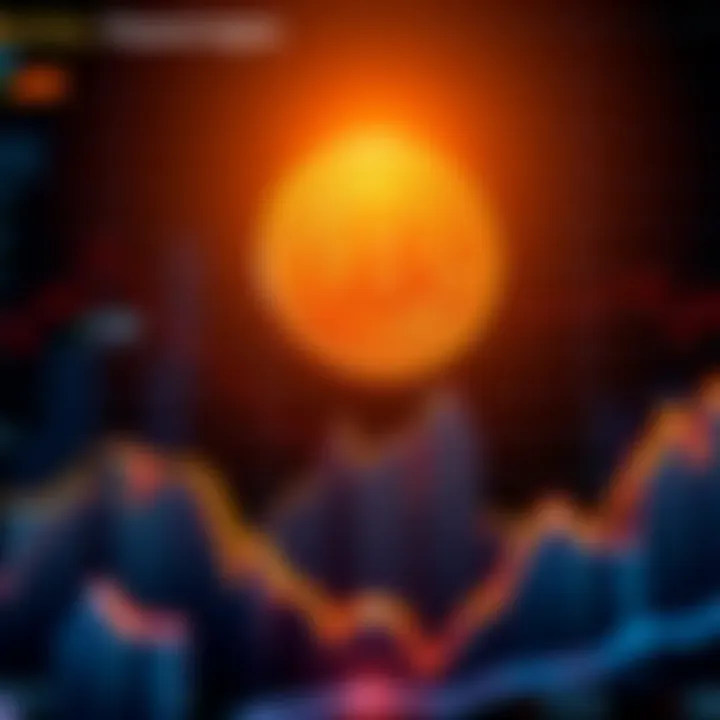 A graph showing a steep decline in Bitcoin's value over recent months, with a focus on the downturn.