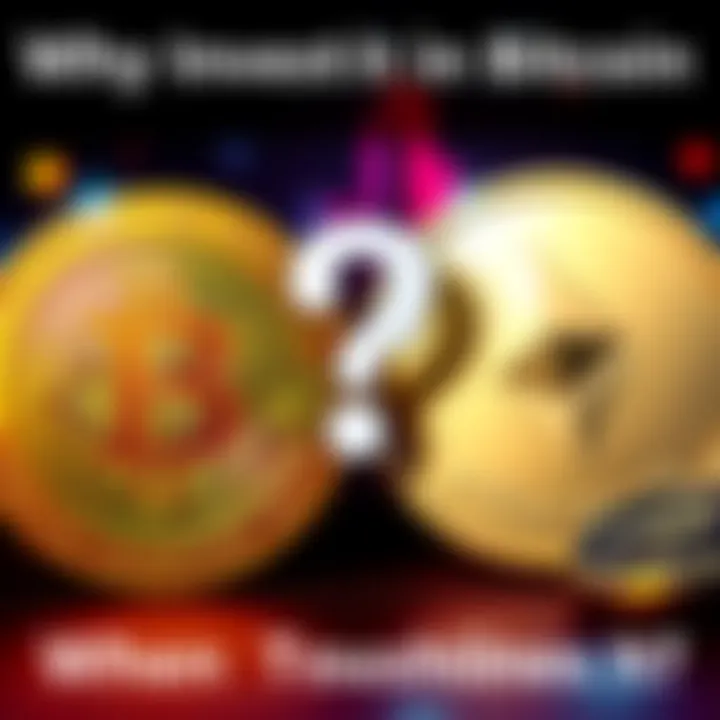 A graphic showing Bitcoin and Ethereum logos side by side with a question mark over them, symbolizing the debate between the two cryptocurrencies.