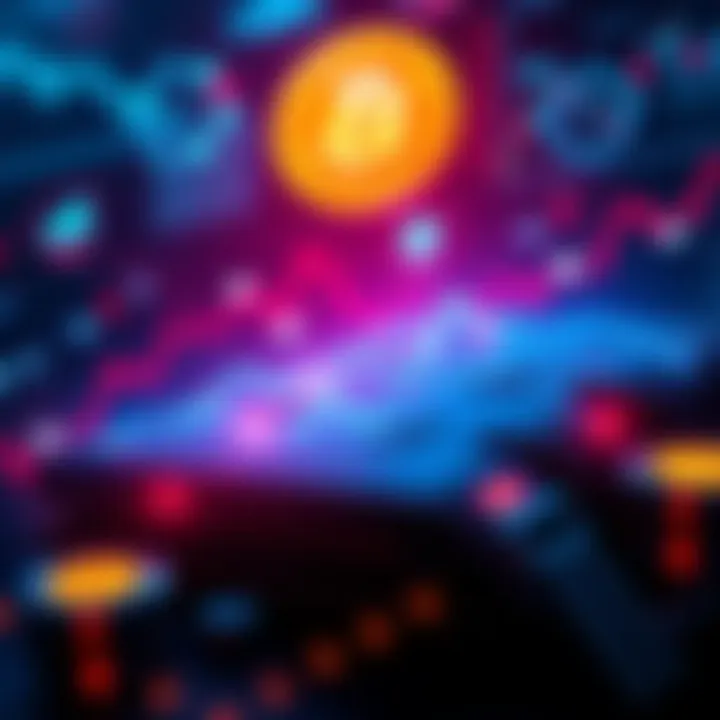 Visual representation of Bitcoin balances in custodial wallets and cold storage, featuring charts and digital icons.