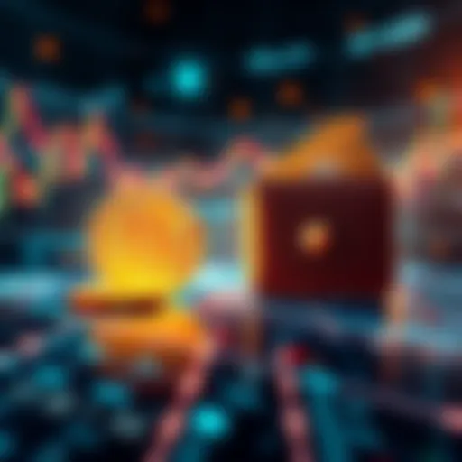 A graphic showing the transfer of Bitcoin between digital wallets, indicating a significant shift in the crypto market.