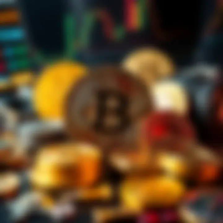 A visual representation of various early Bitcoin wallets, including hardware wallets and online platforms, showcasing where Bitcoin was stored before major exchanges emerged.