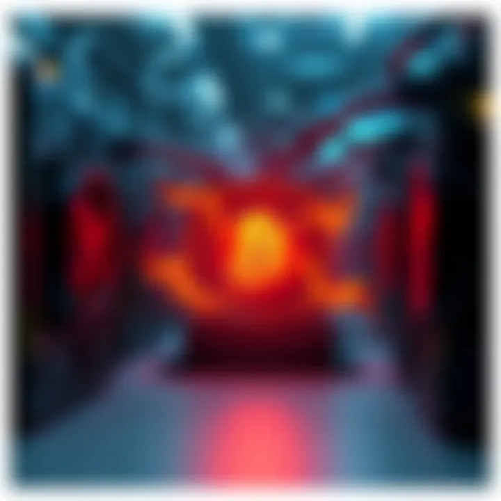 A Bitmain 1600W power supply with visible heat distortion, surrounded by two miners operating at high capacity.