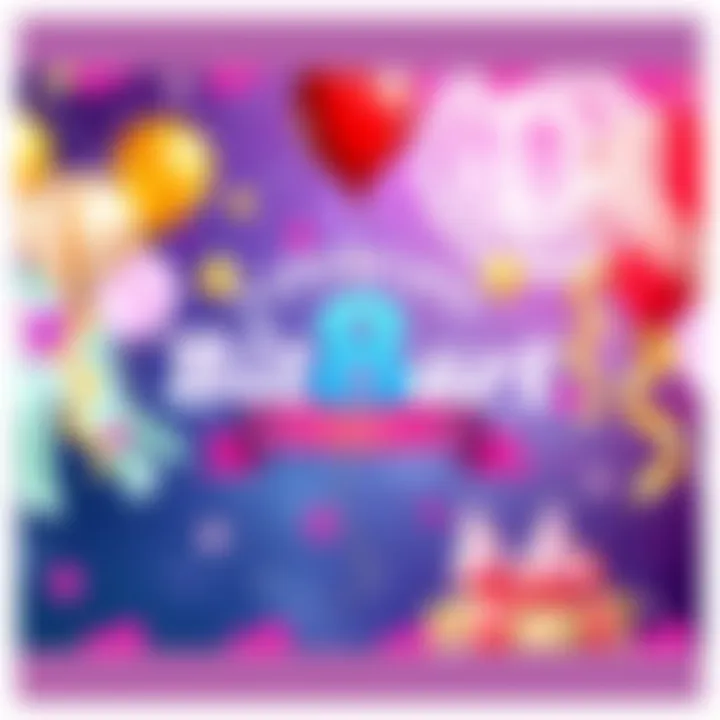 A festive graphic showing a balloon and cash prize symbol for BitMart's 8th anniversary celebration.