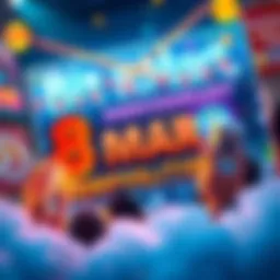 Colorful meme contest banner for BitMart's anniversary with playful graphics and prize details