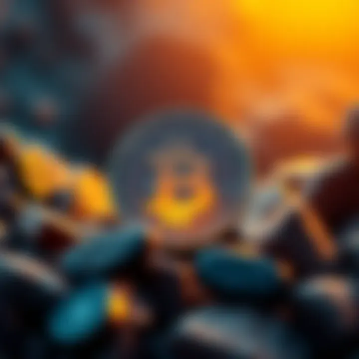Graphic showing BitMart logo and Cummingtonite (CUM) coin with trading details