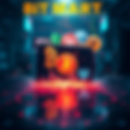 A graphic showing a digital wallet with tokens like IPX, MCC, and VELAR fading away, symbolizing their delisting from BitMart.