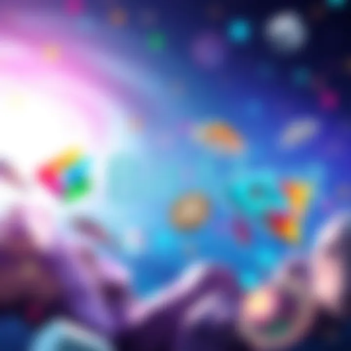 An illustration showing the BitMart logo alongside the rainbowfish logo, announcing the listing of rainbowfish (FISH) for trading.