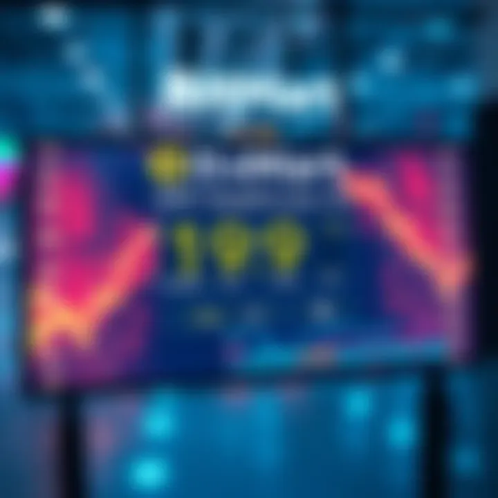 BitMart announces the listing of XRP Healthcare AI on a digital screen with a countdown timer
