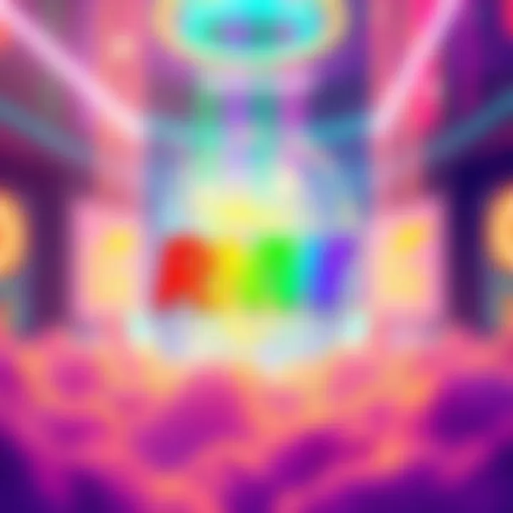 Colorful graphic announcing the listing of Rainbow (RNBW) on BitMart