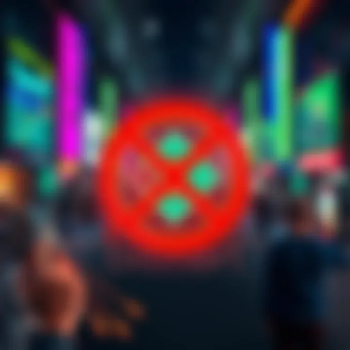 BitMart logo with a cancellation symbol and text announcing the suspension of SG features during the token swap.