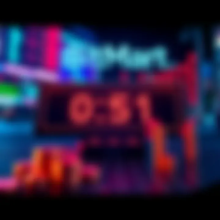 Announcement of BitMart listing USDCx (Movement) with a countdown clock and trading symbols