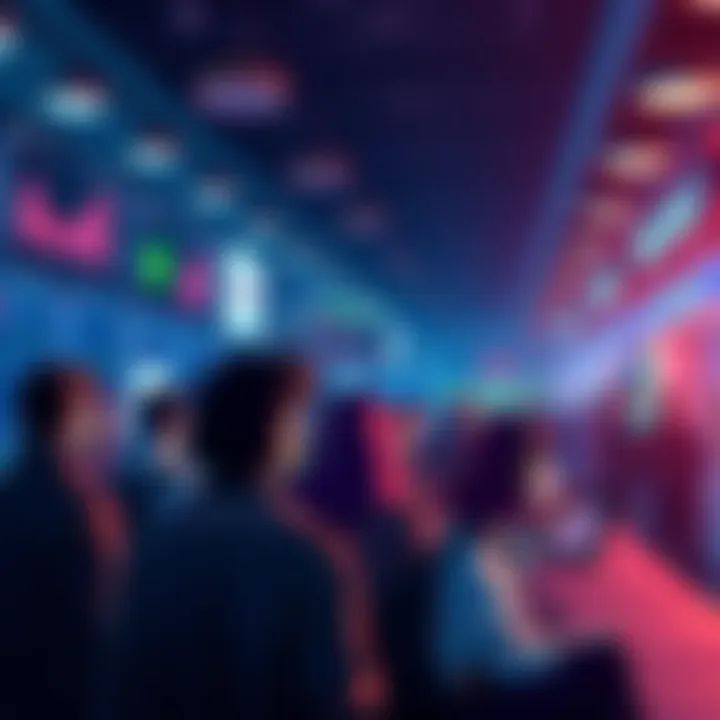 Graphic showing community members voting on new features for BitMart US, with icons for Prediction Markets, Crypto Cards, and AI trading.