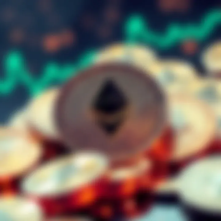 BitMine Immersion Technologies logo with Ethereum coins in the background, symbolizing their recent $195 million purchase.