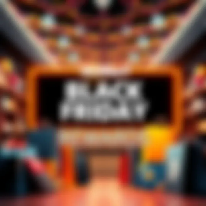 Black Friday Rewards A festive graphic showcasing BitMart's Black Friday event with double rewards and bonus offerings, featuring shopping elements like bags and credit cards.