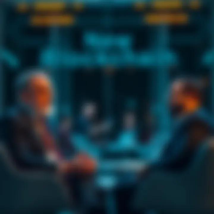 Yoram Ben Zvi and Dr. Navjit Dhaliwal discussing the future of blockchain technology and its impact on daily life