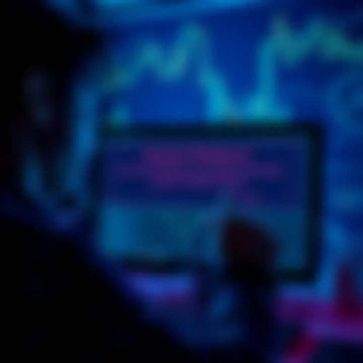 Blocked Withdrawal Notification A frustrated person looks at a computer screen displaying a message about blocked withdrawals, symbolizing customer support struggles.