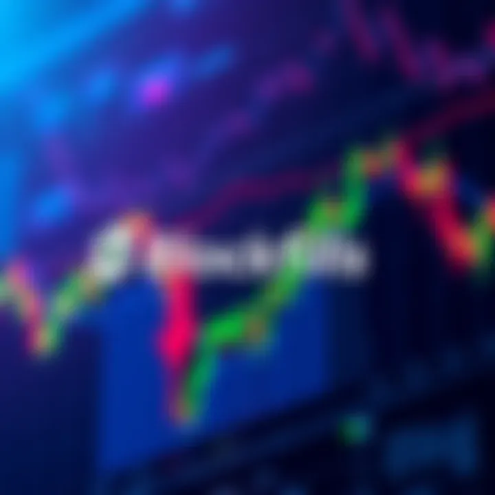 Blockfills For Sale Blockfills logo with a background showing a downward trend in crypto market charts, symbolizing losses.