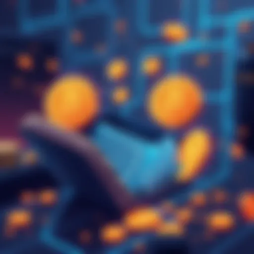 Illustration showing a digital wallet with Bitcoin symbols being emptied, representing the $320 million theft from Blockstream's Liquid Network.