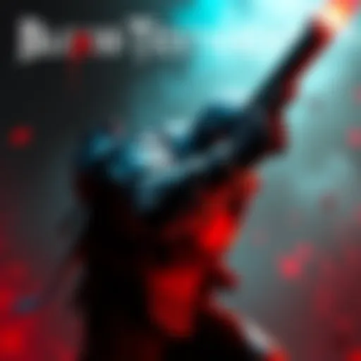 Announcement of Hotfix 2.9.0.1 for Blood Testament, featuring a visual of a game character in action with new ammo options