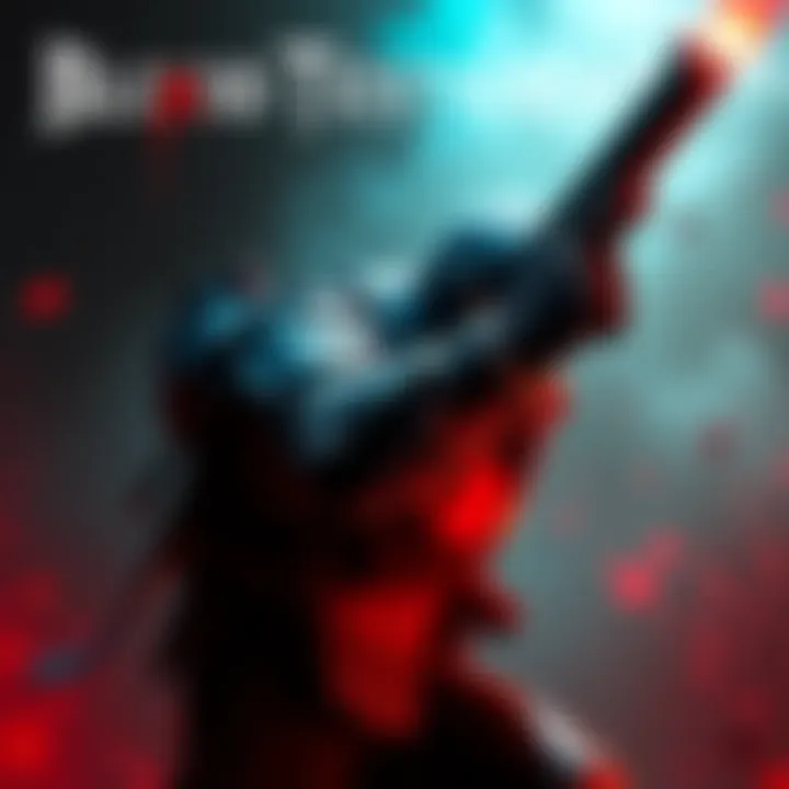 Blood Testament Hotfix Announcement Announcement of Hotfix 2.9.0.1 for Blood Testament, featuring a visual of a game character in action with new ammo options