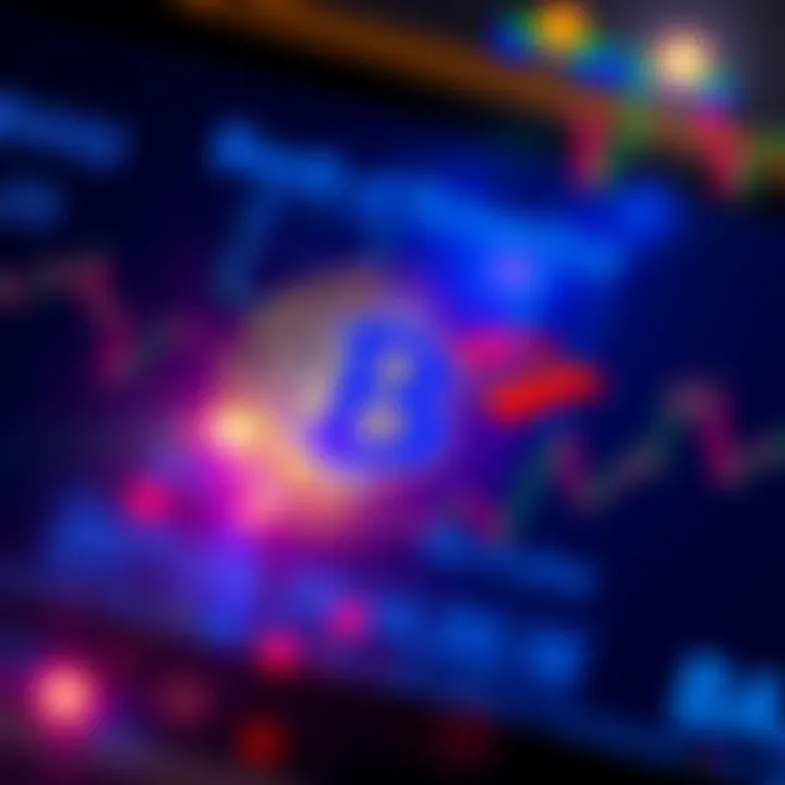 A graphic showing Bank of America's logo alongside a bitcoin symbol and investment charts, illustrating their new investment stance.