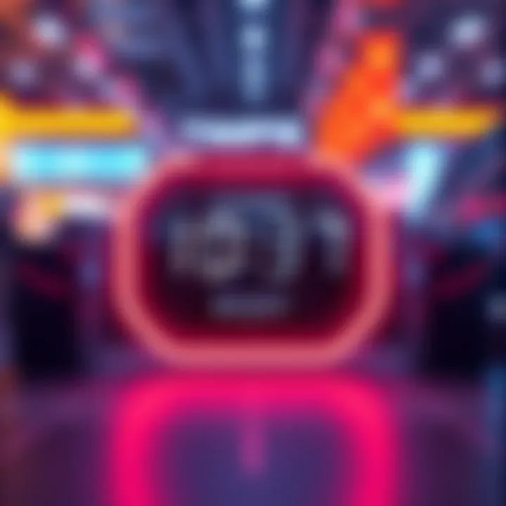 A digital display showing a countdown timer for boosts, designed as a user-friendly widget interface.