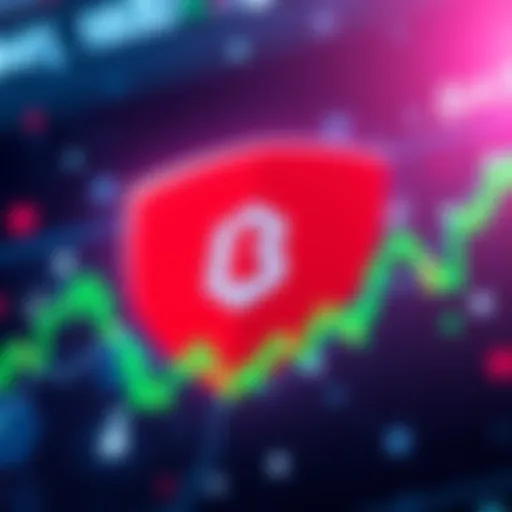 A graphic showing the Brave browser logo merging with AI symbols and a bullish stock chart, representing renewed confidence in BAT.