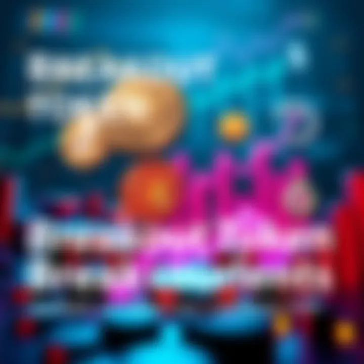 A visual representation of different cryptocurrencies with upward trending graphs, indicating potential growth for 2026 investments.