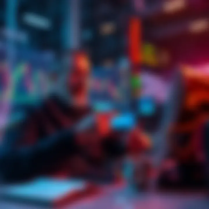 A trader analyzing BTC swap options on a digital platform during a volatile market, highlighting execution quality, slippage, and trading risks.